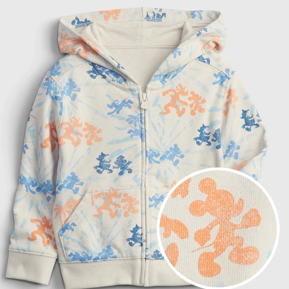 Gap size 4 Disney Mickey Mouse Graphic Hoodie